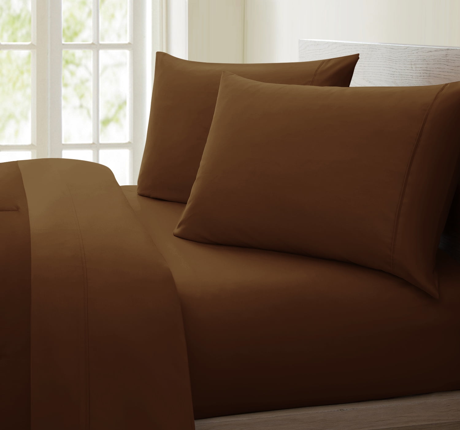 Luxurious Collection 1000 Thread Count 100 Cotton Bed Sheet Set (King