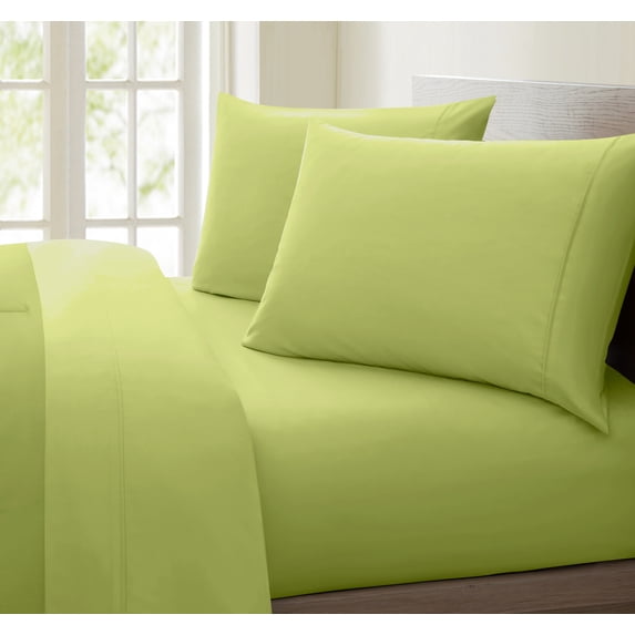 Luxurious Collection 1000 Thread Count 100% Cotton Bed Sheet Set (Queen, Sage)