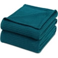 thumbnail image 1 of Luxurious Combed Cotton Waffle Weave Super Soft, Cozy Warm, Breathable, Stylish, All Season Thermal Blankets Twin/Full/Queen/King, 1 of 4