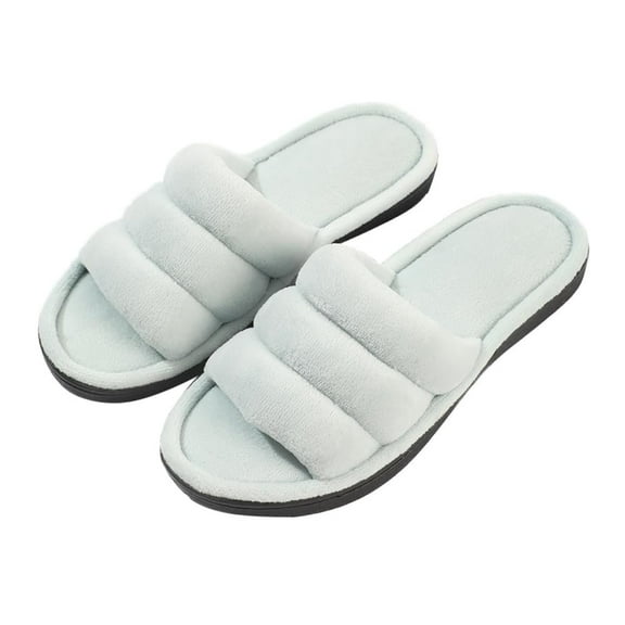 Luxurious Coral Fleece Slippers - Unique Cotton Filled Top, Soft and Warm Slip-On for Relaxing at Home