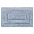thumbnail image 1 of Luxurious Cotton Bath Mat - 1'8 x 2'8 Smoke Blue, 1 of 5