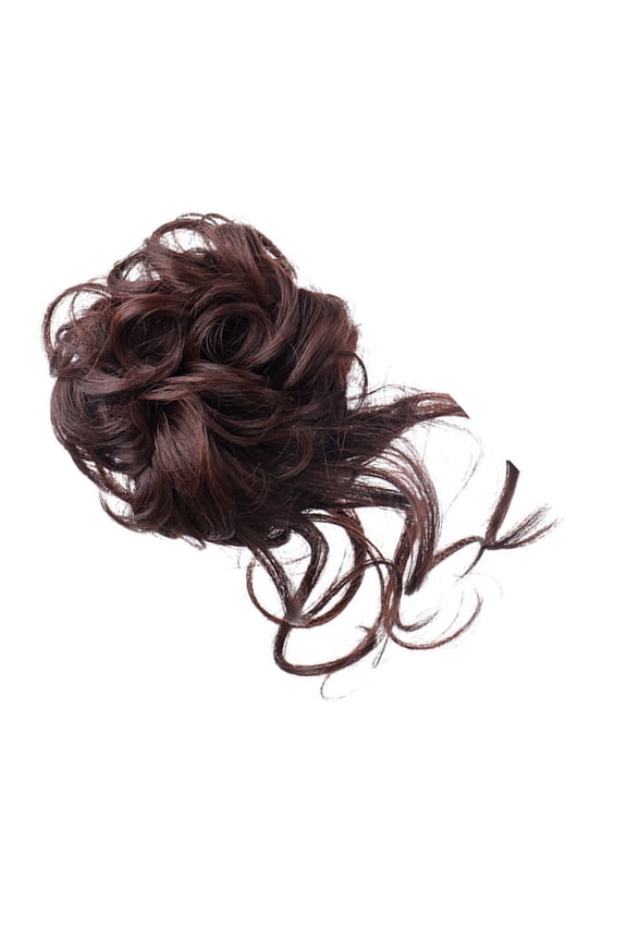 Luxurious Curly Hair Bun Clip In Attachment Claw Grip For Weddings Work Event Easy Hairstyle Upgrade