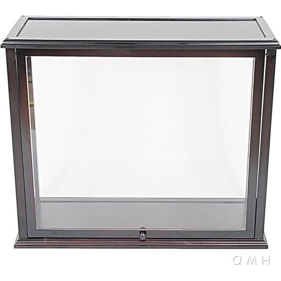 Luxurious Dark Mahogany Model Ship Display Case