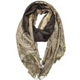 thumbnail image 1 of Luxurious Double Layered Jacquard Big Paisley Pashmina Shawl Wrap Scarf, 1 of 6