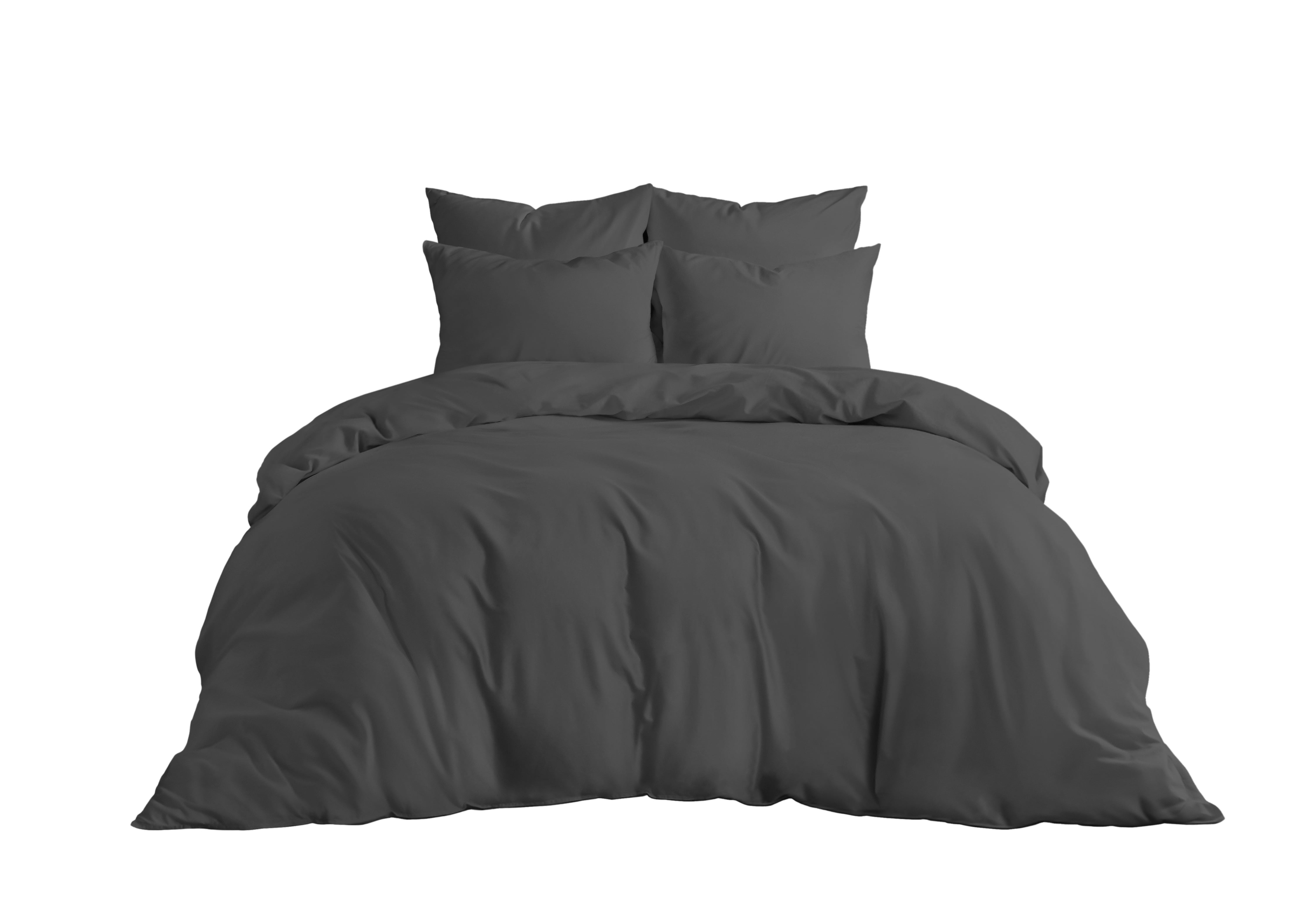 Luxurious Duvet Cover Set with Zipper & Corner Ties 800TC 100 Organic