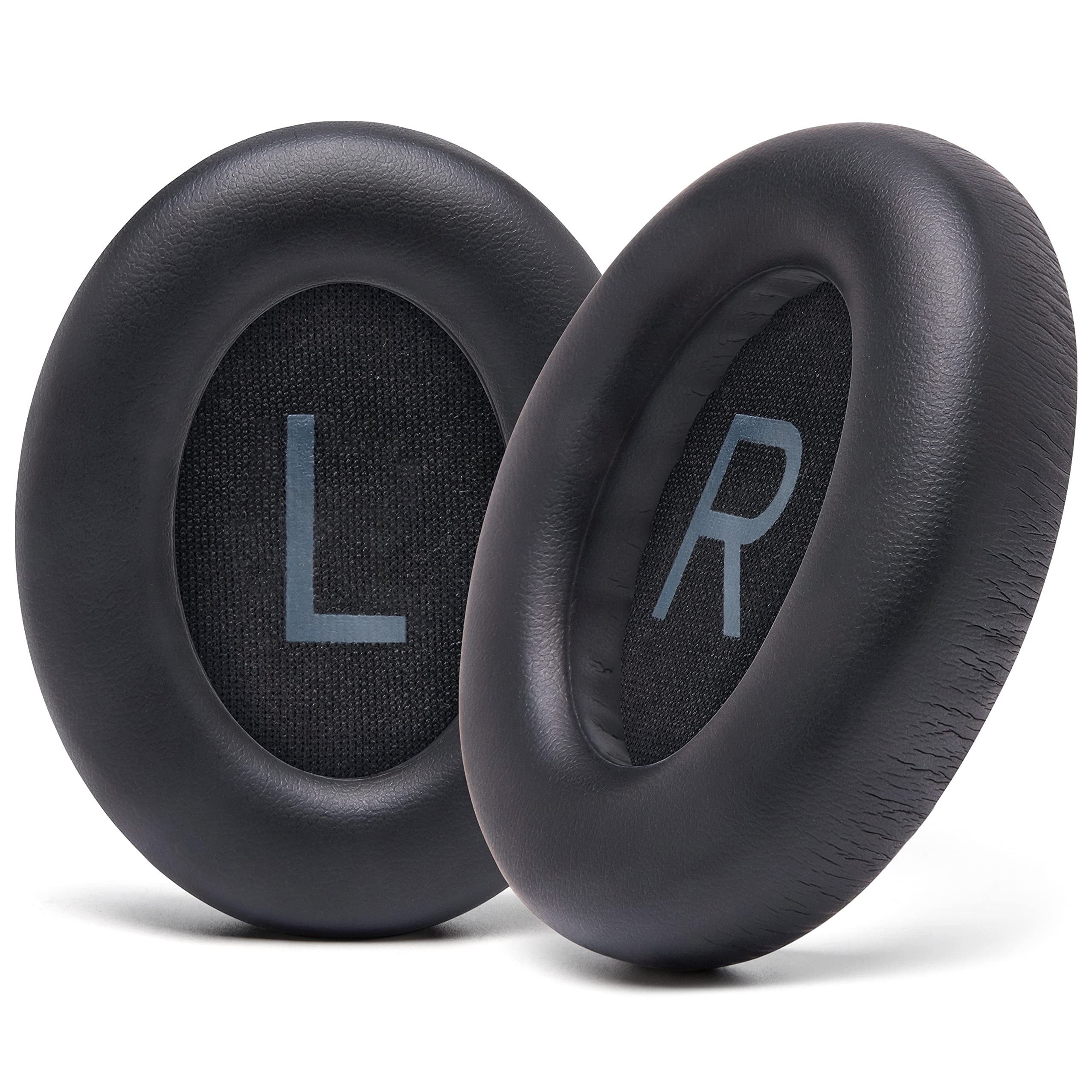 Replacement Ear Pads For Sony WH-XB900N Headphones - Premium Protein Leather & Memory Foam Cushions (Black)