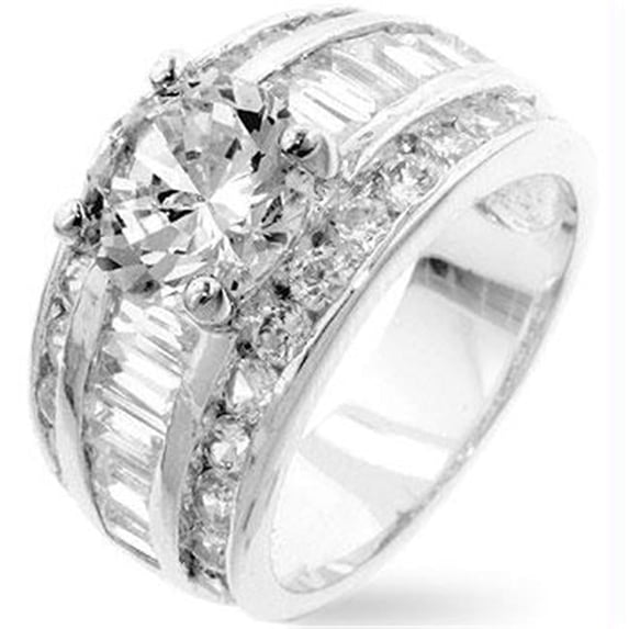 Luxurious Engagement Ring, Size : 06