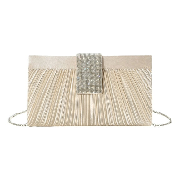 Luxurious Evening Bag With Sparkling Rhinestones Elegant Crossbody Bag Shoulder Purse For Fashionable Women