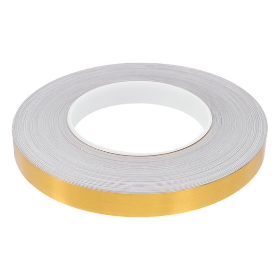 Luxurious Gold Mirror Edge Trim Stickers for Walls and Tiles 15mm Wide by 50m Long Easy to Use