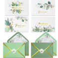 thumbnail image 1 of Luxurious Gold Thank You Cards with Envelopes, 32 Pack eucalyptus Blank Cards All Occasion Thank You Notes Perfect for Wedding, Baby shower, Business, Graduation, Bridal shower 6" x 4", 1 of 1