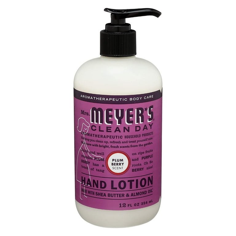 Luxurious Hand Lotion With Pump Non Greasy Moisturizer for Hands with Essential Oils Plum Berry Scented Hand and Body Lotion Best for Dry Skin and