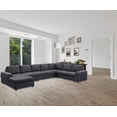 thumbnail image 1 of Luxurious Hayden Collection: Modular Sectional Sofa with Reversible Chaise, 1 of 3