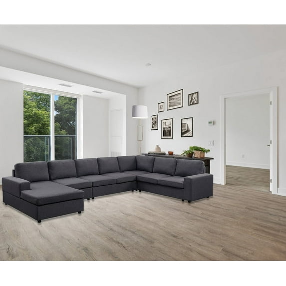 Luxurious Hayden Collection: Modular Sectional Sofa with Reversible Chaise