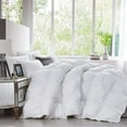 Luxurious Heavy King Size Goose Down Comforter Duvet Insert, Classic