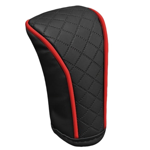 Luxurious Leather Car Shifter Covers Breathable Gear Sleeve Breathable Accessories for Enhances Driving Comfort