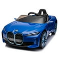 Luxurious Licensed BMW I4 12v Kids Electric Ride On Car with 2.4G
