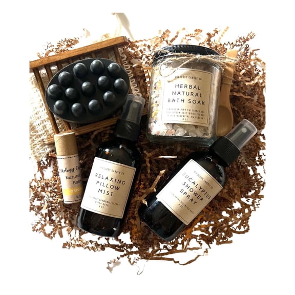 Luxurious Natural Spa Gift Set - Self-Care Essentials for Women