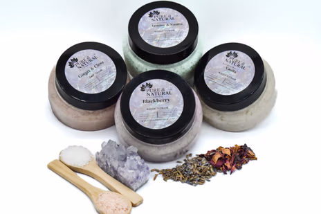 thumbnail image 1 of Pure & Natural Body Essentials Organic Exfoliating Scrub, Regular, 1 of 1