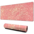 thumbnail image 1 of Luxurious Pink Mouse Pad & XXL Desk Pad – 31.5x11.8 inches Desk Mat with 3 Levels, Perfectly Suited for Computer Keyboards and Efficient Home Office Work, 1 of 7