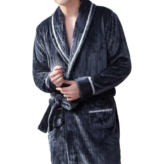 Luxurious Plush Bathrobe for Men and Women Ultra Soft Couples Robes | His and Her Knee-Length Towel Robe with Pocket & Adjustable Belt | Spa & Hotel Style