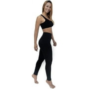 Luxurious Quality High Waisted Leggings for Women - Workout & Yoga Pants Plus (Petite (XS-M), Black)