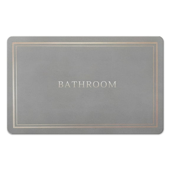 Luxurious, Quick-Drying Super Absorbent Bath Mat - Machine Washable, Non-Slip Bathroom Rug that's Easy to Clean (20x32 inch)