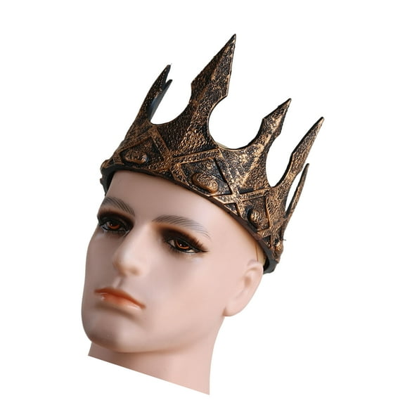 Luxurious Royal Styles King Crowns Crescents Hairband Crownpiece For Cosplay Weddings And Medieval Themed Event Gathering