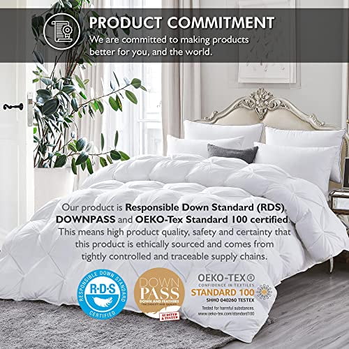 Luxurious Siberian Goose Luxurious Siberian Goose Down Comforter, Duvet
