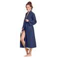 thumbnail image 1 of Luxurious Soft Absorbent Lightweight Long Kimono Waffle Spa Bathrobe for Women, 1 of 4