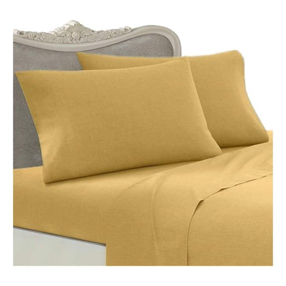 Luxurious Solid/Plain, 300 Thread Count Ultra Soft Single-Ply 100% Egyptian Cotton Bed Sheet Set (Extra Deep Pocket)