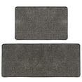 thumbnail image 1 of Luxurious Speckled Black and White Kitchen Rug Set - 20x32 & 20x48 Inches Kitchen Mats, Ultra Absorbent, Super Soft, Machine Washable, Anti-Slip Backing, Perfect for Modern Kitchens, 1 of 6