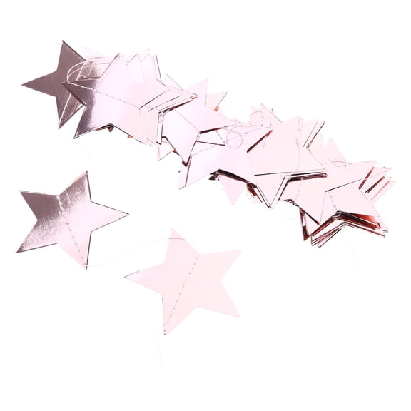 Luxurious Stylish Star Paper Garlands Portable Accessory for Enchanting Wedding Birthday Party Supplies Ambiances