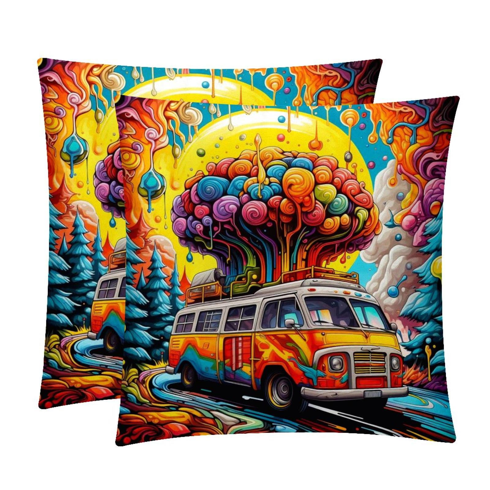 Luxurious Velvet Throw Pillow Covers Set of 2 for Couch Bed Home Decor