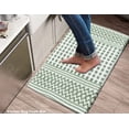 thumbnail image 1 of Luxurious Woven Cotton Cushioned Thiclk Kitchen Mat Rug - Anti-Fatigue, Anti-Skid - 18''x30'', 1 of 5