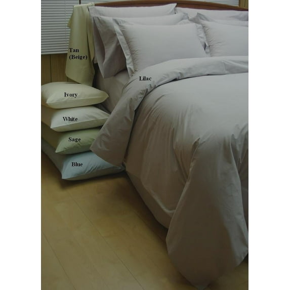 Luxury 10-PC Combed Percale Down Alternative Bed in a bag