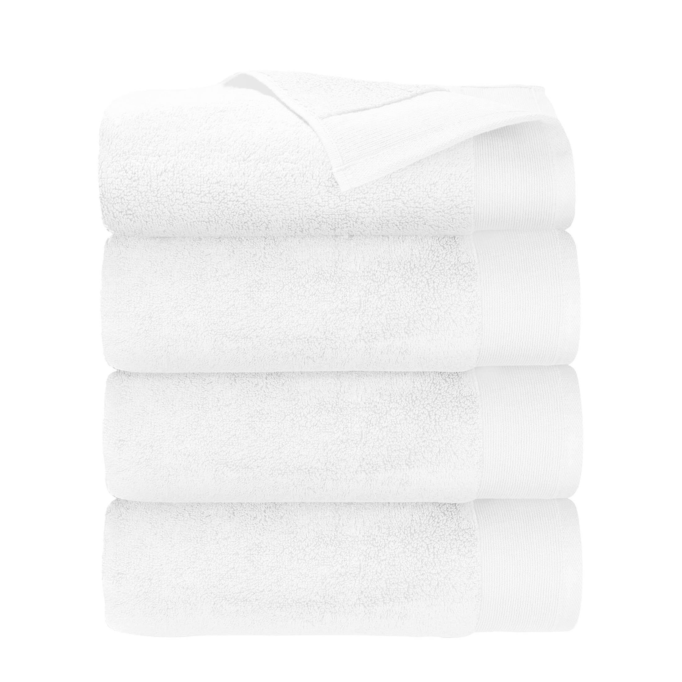 Grandeur Hospitality 100 Cotton Bath Towel 6 Pack, 34" x 54", Bathroom