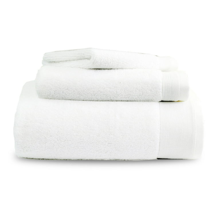 White 100% Cotton Quick Dry and Luxury Bath Towels (Pack of 4)