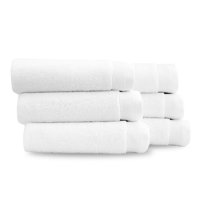 Maura Premium Hand Towels 100% Cotton 16x30 Oversized Ultra Absorbent Quick Dry Soft Towels for Bathroom Extra Large Hand Towels, Yellow