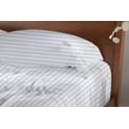 thumbnail image 1 of Luxury 2 Piece Pillowcase 100% Egyptian Cotton 800 Thread Count Queen Size Pillowcase (20" X 30") inches - White Stripe, 1 of 6