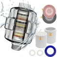 Luxury 20 Stage High Output Shower Filter Removes 99.99 Chlorine and