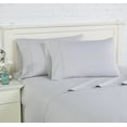 thumbnail image 1 of Luxury 300 Thread Count Cotton Percale 22-Inch Extra-Deep Pocket Sheet Set, 1 of 3