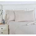 thumbnail image 1 of Luxury 300 Thread Count Cotton Percale 22-Inch Extra-Deep Pocket Sheet Set, 1 of 3