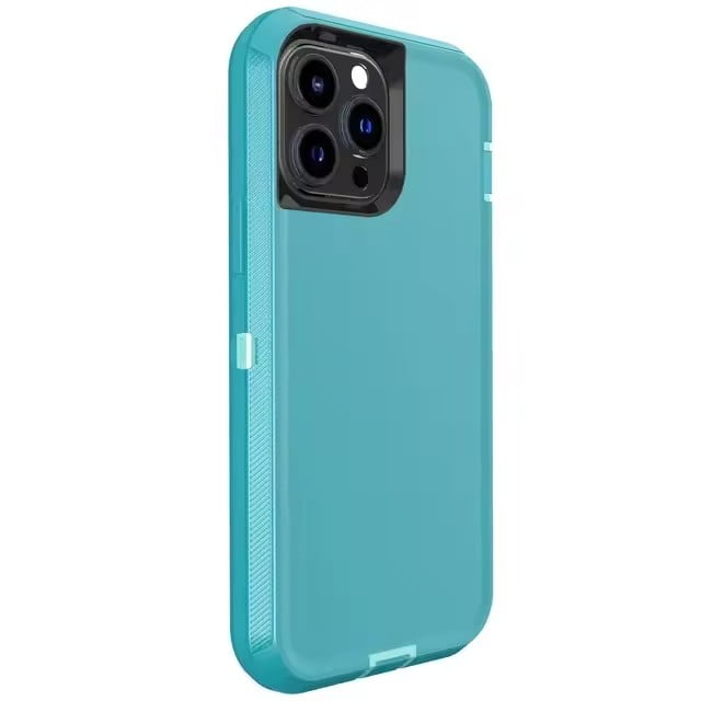 Luxury 3in1 Armor Otter CASE BOX for IPhone 16 15 14 13 12 Pro Max XS XR Plus Shockproof Soft Bumpers Protective Hard Cover