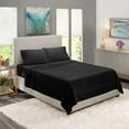 thumbnail image 1 of Luxury 4 Pcs Bed Sheet Deep Pocket 1900 Count 100% Egyptian Comfort Bed Set, 1 of 3