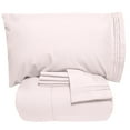 thumbnail image 1 of Sweet Home Collection Luxury 5-Piece Bed in a Bag, Pink, King, 1 of 2