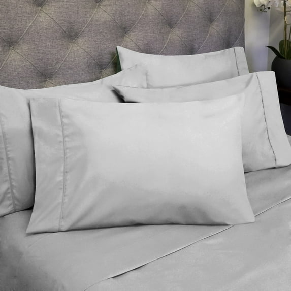 Luxury 7 Piece Bed Sheet Set Deep Pocket Egyptian Soft 1500 Thread Count Bedding