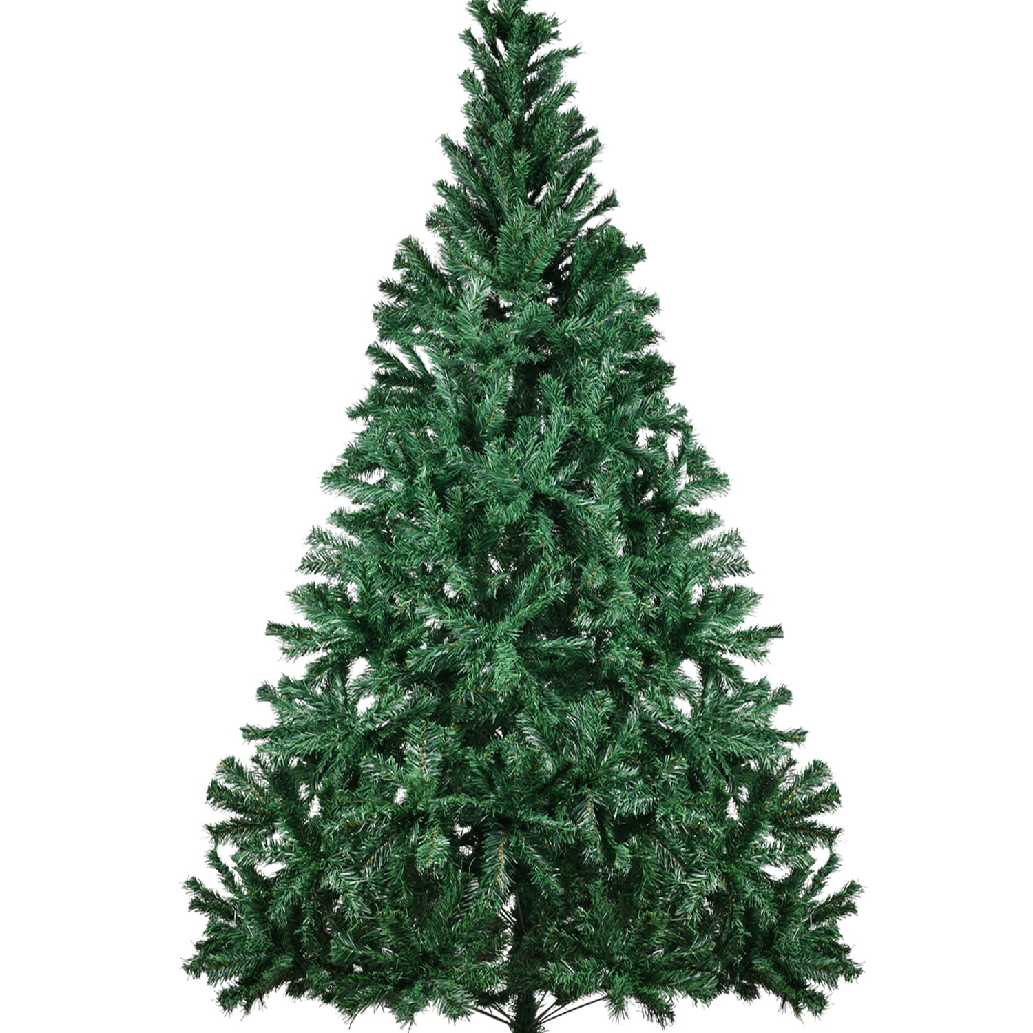 Luxury 8 Foot Christmas Tree, Fake Christmas Tree with Metal