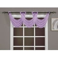 thumbnail image 1 of Luxury Abri Grommet Crushed Sheer Window Treatment (Single), 1 of 4