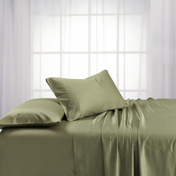 Luxury Adjustable Split King Sheets - Cooling Bamboo Viscose 600 Thread Count