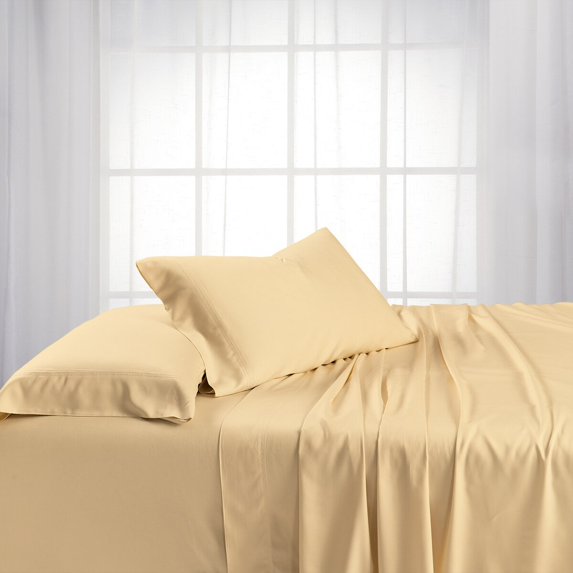 Luxury Adjustable Split King Sheets - Cooling Bamboo Viscose 600 Thread Count